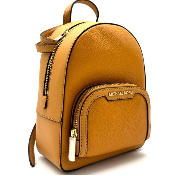 Michael Kors Jaycee Extra-Small Signature Logo Backpack Cider - Picture 3 of 10